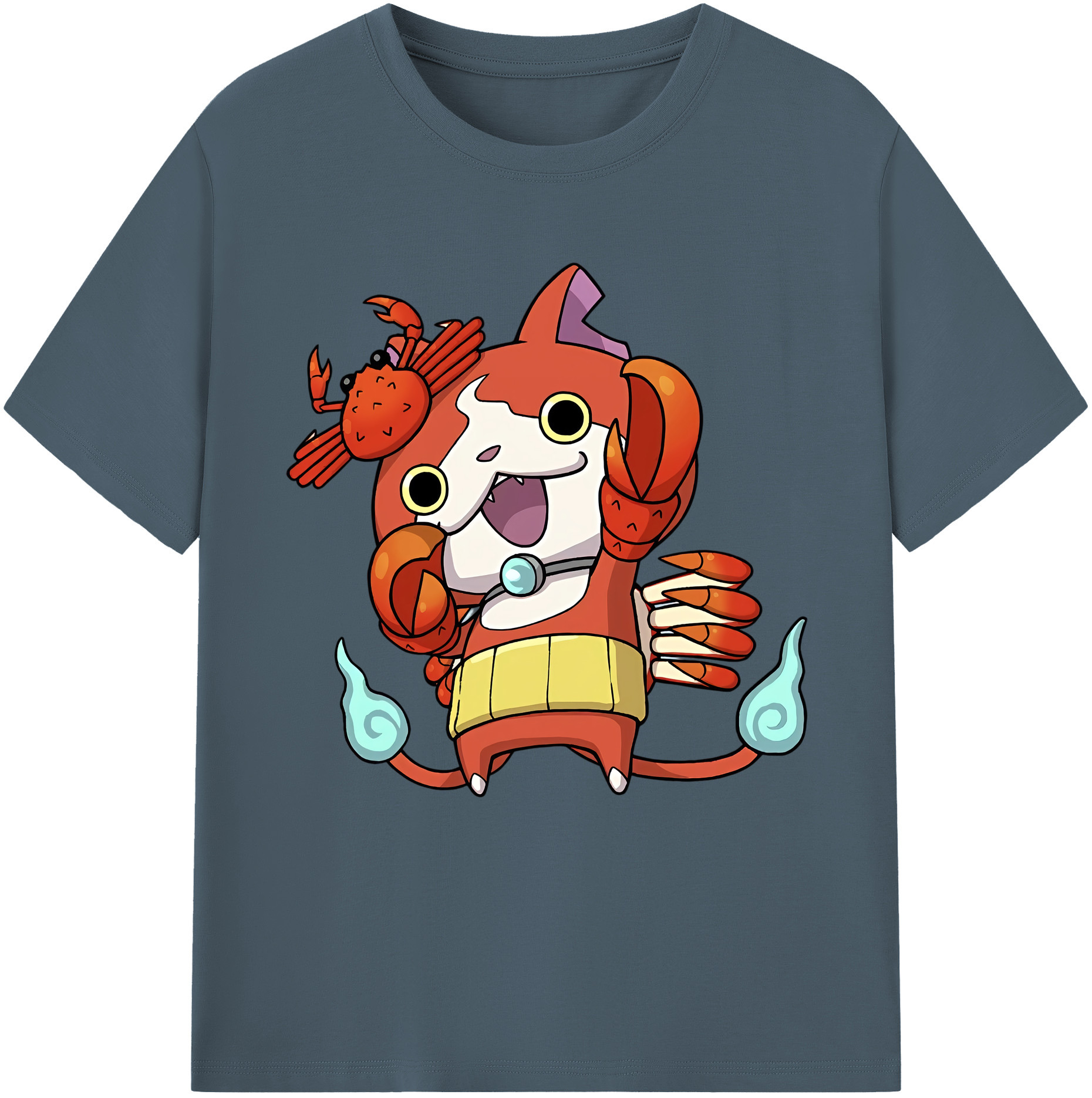 （画像用） 妖怪ウォッチ Yo-kai Watch 綿100％半袖Tシャツ（フロントプリント）